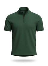 Mesh Polo T-shirt with Athletic Pique Cut