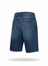 Denim Shorts with 5-Pocket Standard Cut